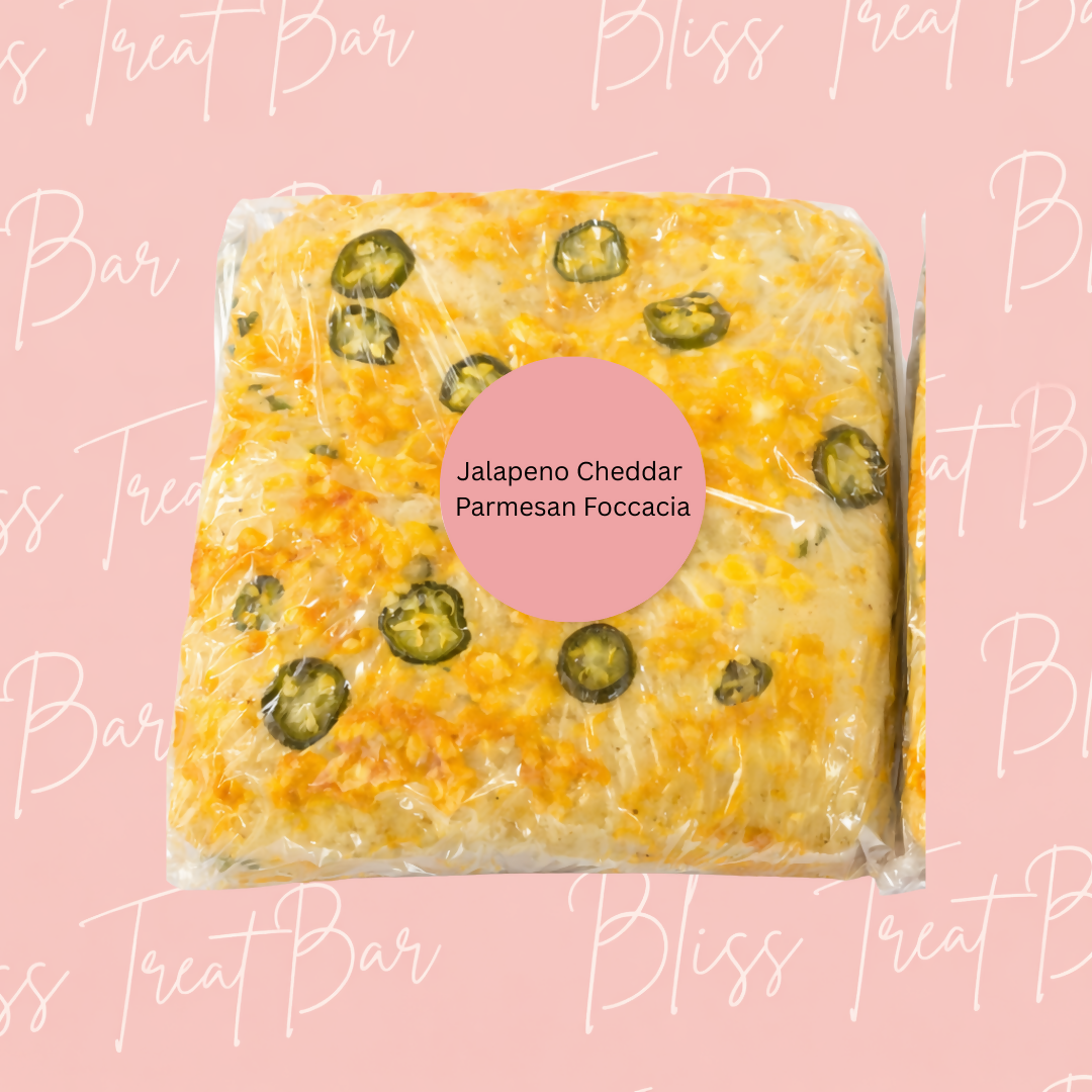 Bliss Treat's Jalapeno Cheddar Focaccia