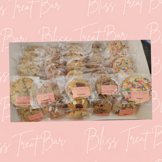 Bliss Treat's Cookies - 50 Pack Assortment
