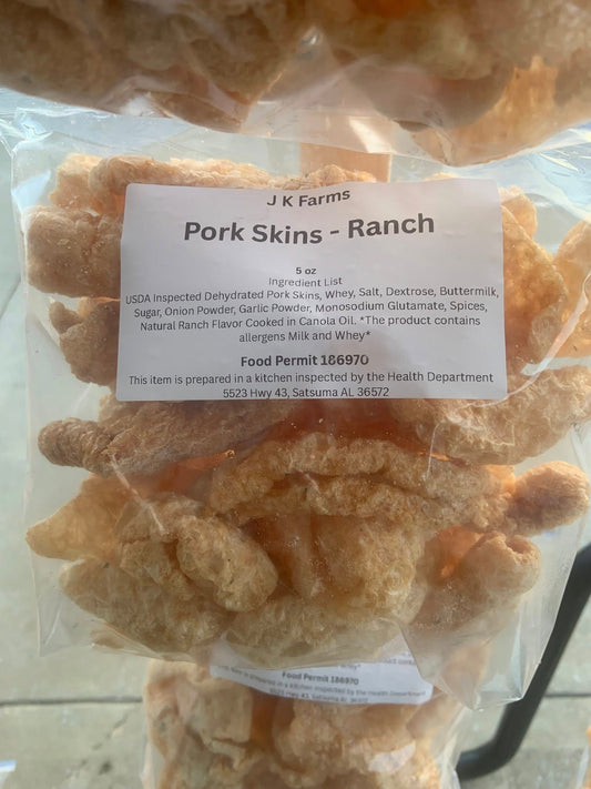 Pork Skins - Gallon Bag - 5 ounces